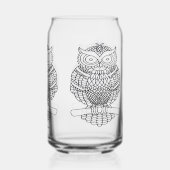 Uil - Glas Can (Achterkant)