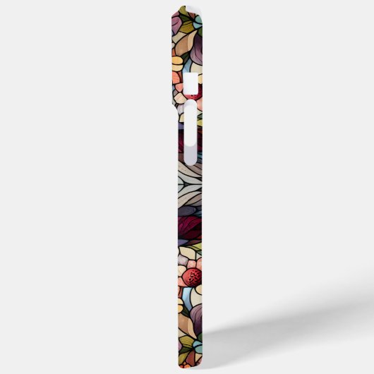 Uil Glas in lood geïnspireerd Case-Mate iPhone Case (Achterkant / Links)