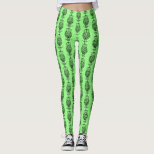 Uil (groen) - Leggings