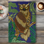 Uil Groene bosbladeren Legpuzzel