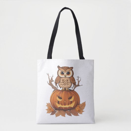 uil Halloween Tote Bag (Voorkant)