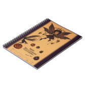 Uil Hauntings Spooky Halloween Notitieboek (Linkerzijde)