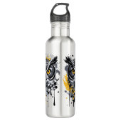 Uil Head - Uil Waterfles - Schattigee Uil Waterfles (Voorkant)