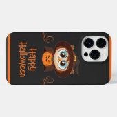 Uil/Herfst/Herfst/Halloween/pompoen iPhone Hoesje (Achterkant horizontaal)