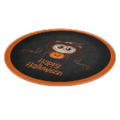 Uil/Herfst/Herfst/Halloween/pompoen Snijplank (Hoek)