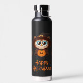 Uil/Herfst/Herfst/Halloween/pompoen Waterfles (Links)
