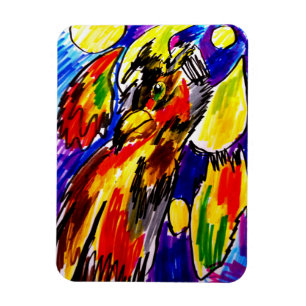 Uil herfst koel magneet
