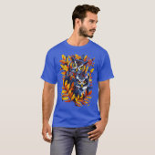 Uil Herfst seizoen T-shirt (Voorkant volledig)