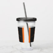 Uil/Herfst/Val/herfst/Halloween/pompoen Acryl Drinkbeker (Links)