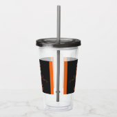 Uil/Herfst/Val/herfst/Halloween/pompoen Acryl Drinkbeker (Rechts)