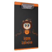 Uil/Herfst/Val/herfst/Halloween/pompoen Klembord (Rechts)