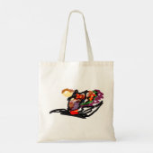 Uil herfst vreugde val tote bag (Achterkant)