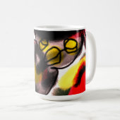 Uil herfstvreugde koffiemok (Voorkant rechts)