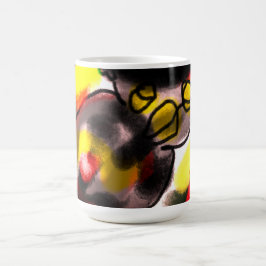 Uil herfstvreugde koffiemok