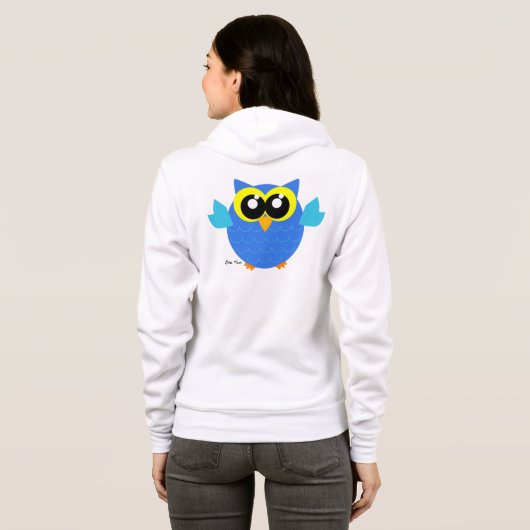 Uil Hoodie (Achterkant volledig)