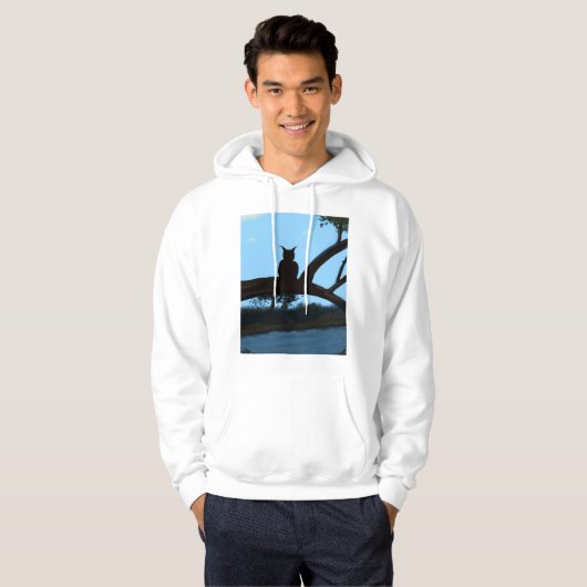 Uil Hoodie (Voorkant volledig)