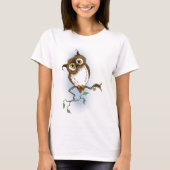 Uil Hoot T-shirt (Voorkant)