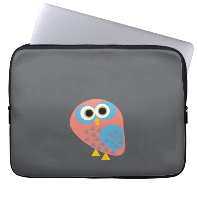 Uil hootie laptop sleeve (Voorkant)