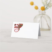 Uil Horizontale Gevouwen Afspraakkaart Afsprakenkaart (Voorkant)