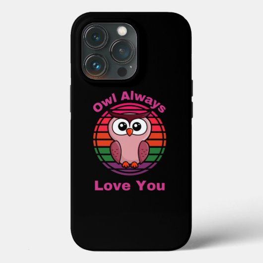 Uil houdt altijd van jou Case-Mate iPhone case (Achterkant)