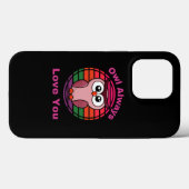 Uil houdt altijd van jou Case-Mate iPhone case (Achterkant (horizontaal))