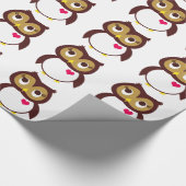 Uil houdt van je cadeaupapier (Hoek)