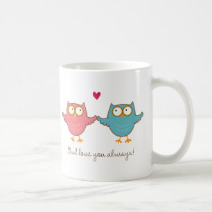 uil houdt van je koffiemok