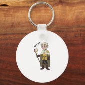 Uil Huis Jager Sleutelhanger (Achterkant)