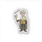 Uil Huis Jager Sticker (Voorkant)