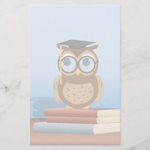 Uil illustratie briefpapier