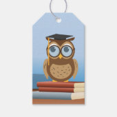 Uil illustratie cadeaulabel (Voorkant)