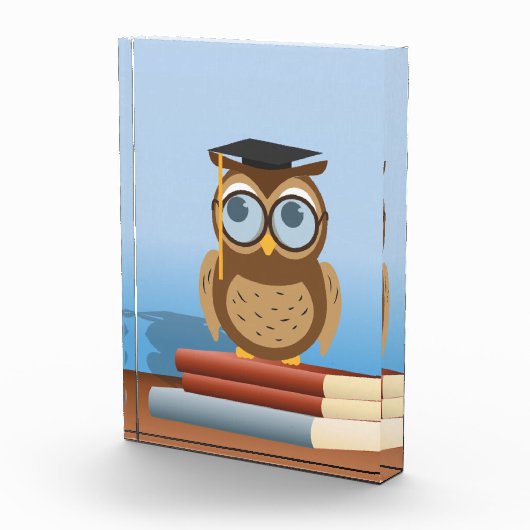 Uil illustratie fotoblokken (Rechts)