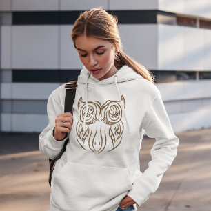 Uil Illustratie Hoodie