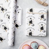 Uil in de kleuterschool / kleuterschool Afstuderen Cadeaupapier