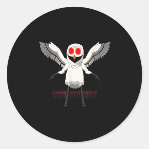 Uil In Het Bos Kinderen 99 Nachten Halloween Y Vid Ronde Sticker