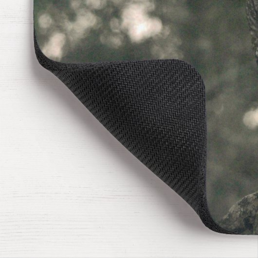 Uil in het bos muismat (Hoek)