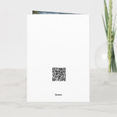 Uil in het najaar Mannen Happy Birthday Kaart (Achterkant)