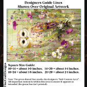 Uil in Meadow of Wildflowers EE4L Decoupage Tissuepapier