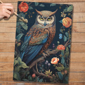 Uil in tapijt 4 Decoupage papier