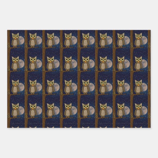 uil inpakpapier vel (Voorkant 3)