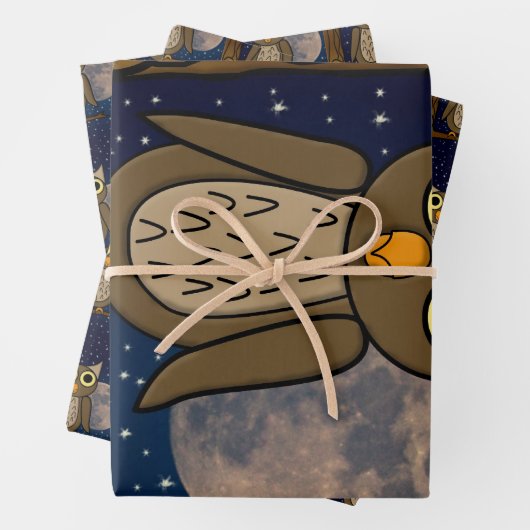 uil inpakpapier vel (In situ)