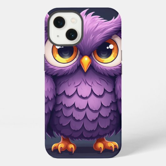 uil iPhone hoesje (Achterkant)