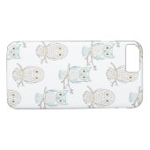 Uil iPhone, iPad en Samsung Phone Case (Achterkant (Horizontaal))