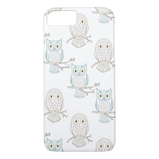 Uil iPhone, iPad en Samsung Phone Case (Achterkant)