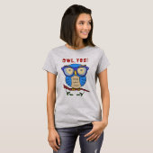 Uil, Ja! T-shirt (Voorkant volledig)