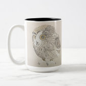 Uil kalligrafie Mok (Links)