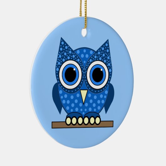 uil keramisch ornament (Rechts)