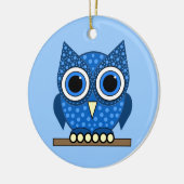 uil keramisch ornament (Links)