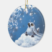 uil keramisch ornament (Links)