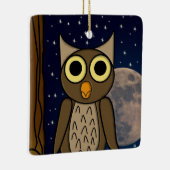 uil keramisch ornament (Rechts)